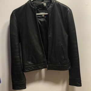 Leather jacket